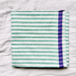 カディ　ルンギ【L】/125cm×200cm/手紡ぎ手織り布/インド 9枚目の画像