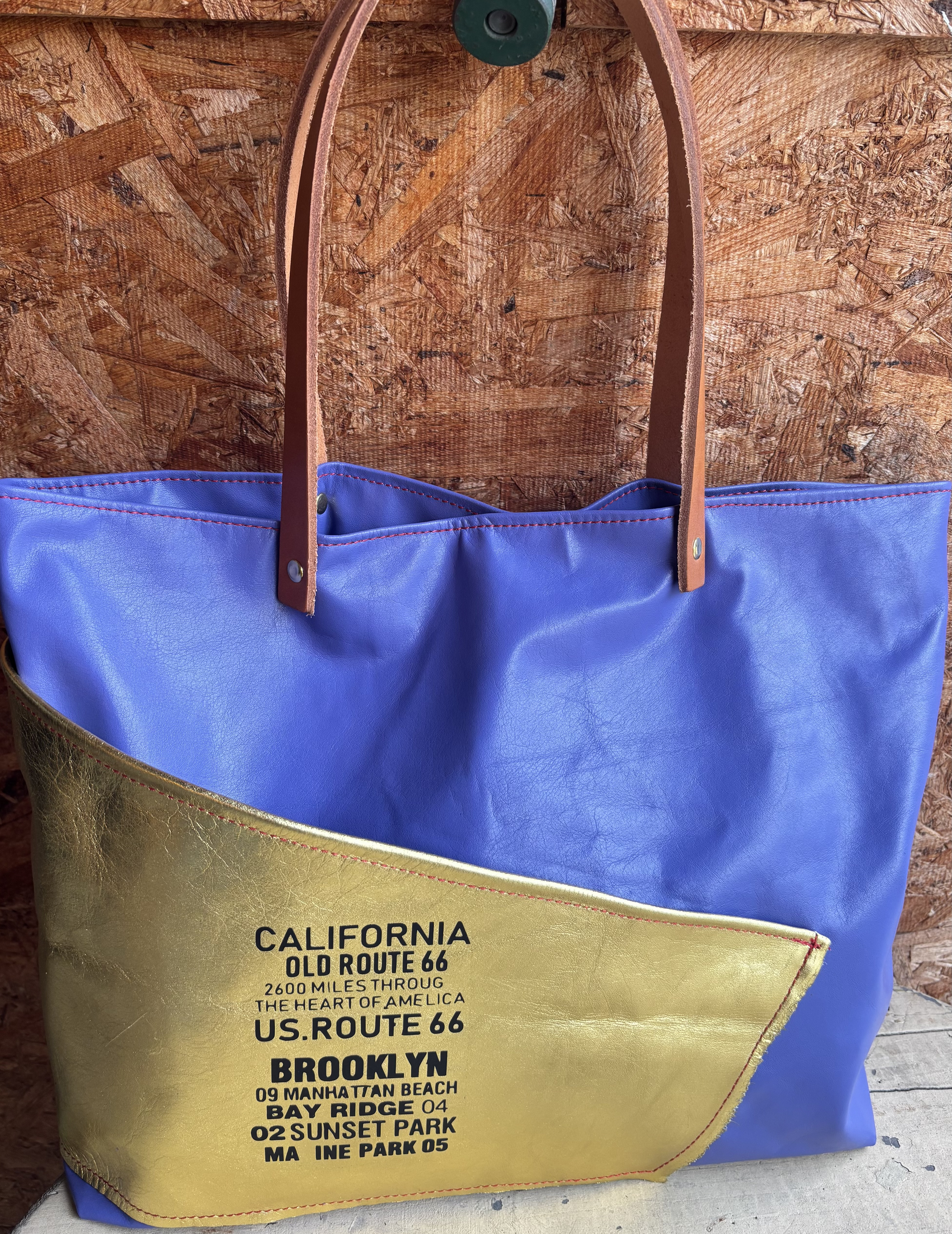 レザーバッグ 1点物 M.MARI オリジナル