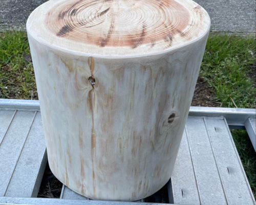 天然木 切り株 丸太 スツール インテリア ヒノキ 椅子（チェアー