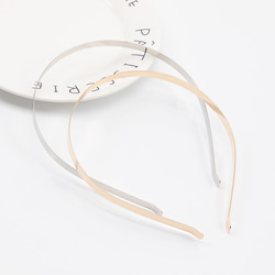 M15605 15個 カチューシャ金具 鉄製 シンプル ゴールド ロジウム ハンドメイド用 手芸 工作   3x（5ヶ） 2枚目の画像