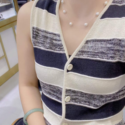 【高級】あこや真珠　ネックレスs925 6枚目の画像