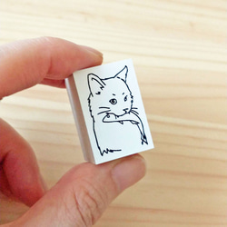 お魚くわえた猫ハンコ 2枚目の画像