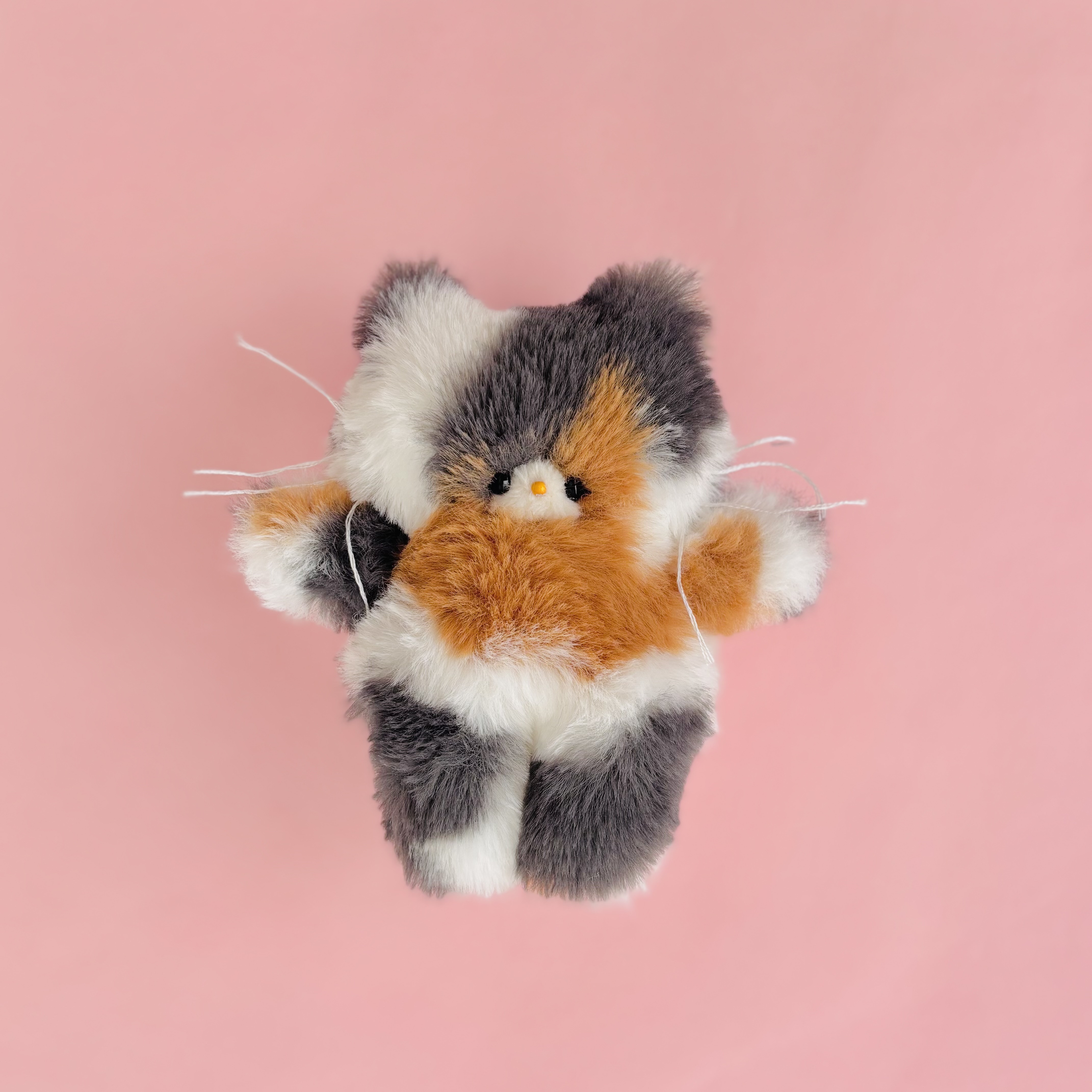 三毛猫ちゃん♡手のひらサイズのぬいぐるみ①