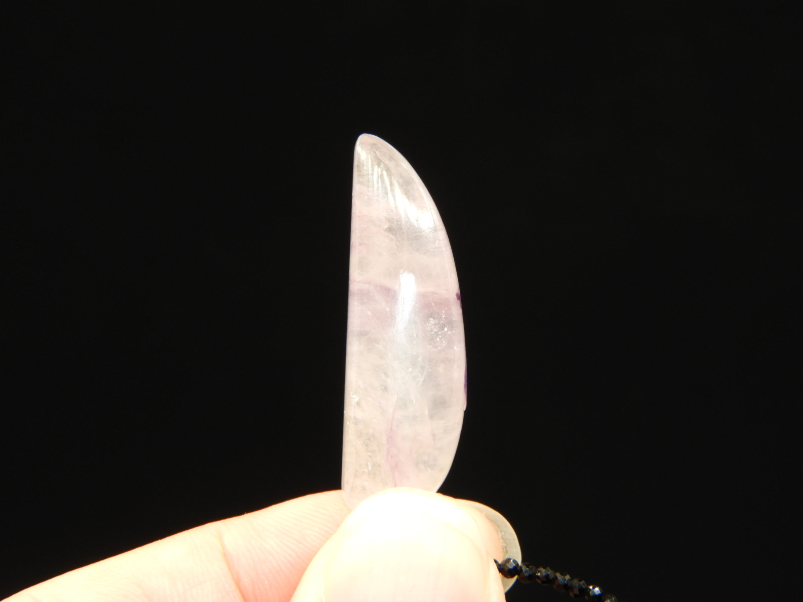 強力な癒しをくれる！？チャロアイトの親戚！エンジェルシリカのペンダントトップ！メイドインジャパン　天然石　２