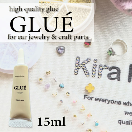 KiraEar 耳ツボジュエリー クラフト専用グルー GLUE（グリュエ）15ml