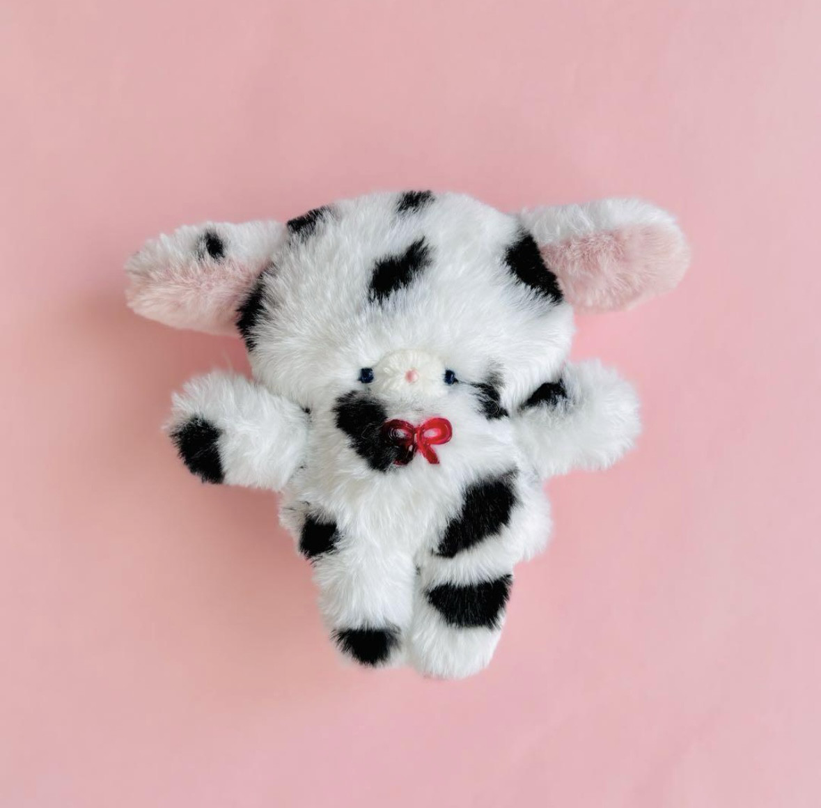ダルメシアンなチビ耳ロップちゃん♡手のひらサイズのぬいぐるみ♡⑤