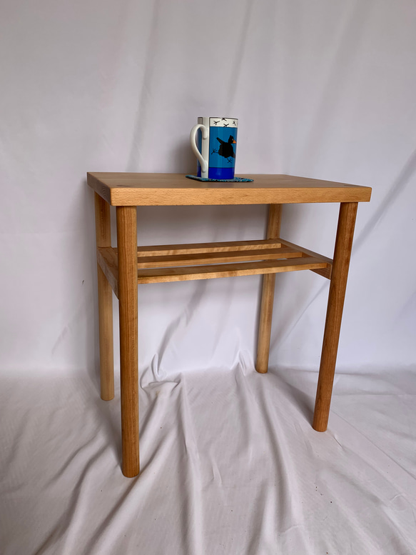 木製　ハンドメイド　オーダー　コの字　シェルフ　ラック　踏み台　サイドテーブル 木製 ハンドメイド オーダー コの字 シェルフ ラック 踏み台 サイド