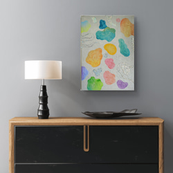 戦場に在る静寂の時 / モダン画 キャンバス 145×112㎝ F80号 原画限り