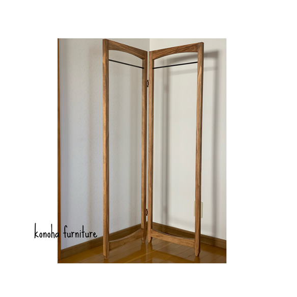 ひのき無垢材】木とアイアンのラウンドハンガーラック｜工場 直営 店