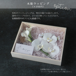 《人気作リニューアル版》カラーリリーと胡蝶蘭の髪飾り｜白無垢・色打掛・結婚式に（No.234） 16枚目の画像