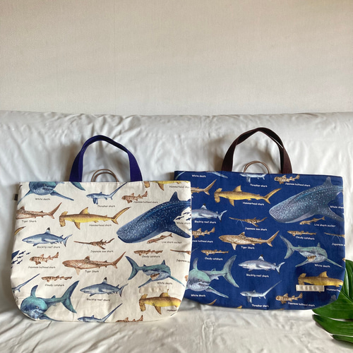 床につかない！！】入園入学レッスンバッグ手提げ絵本袋リバーシブル