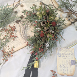 しめ縄スワッグ　専用 89 ドライフラワー スワッグ しめ縄 しめ飾り お正月飾り 2Way しめ縄