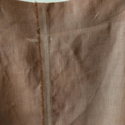 ✜リネン✜モカ✜浅Ｖネックブラウス✜ 5枚目の画像