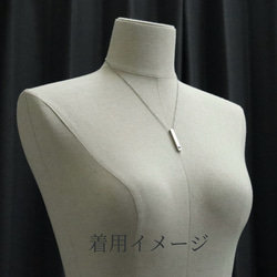 【刻印•名入れ】ロンドンブルートパーズのペンダント＊天然石＊誕生石＊サージカルステンレス【Luminous】 14枚目の画像