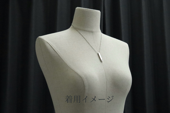 【刻印•名入れ】ロンドンブルートパーズのペンダント＊天然石＊誕生石＊サージカルステンレス【Luminous】 14枚目の画像