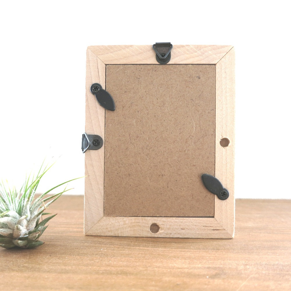 【日本画原画】赤富士と初日の出と干支の馬 と黄金の風（長方形サイズ）　ミニアートパネル　ミニ額縁付き