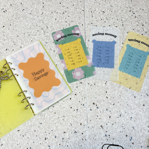 韓国風！チェックシート付きweek＊savingリフィル その他雑貨