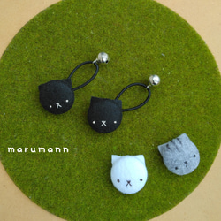 猫（ねこ） ヘアゴム の人気通販｜Creema(クリーマ) ハンドメイド