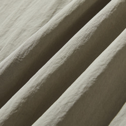 ロングシーズン着まわせる優秀アイテム　トレンチコート　ミドル丈コート　薄いカーキ色　251003-2 12枚目の画像