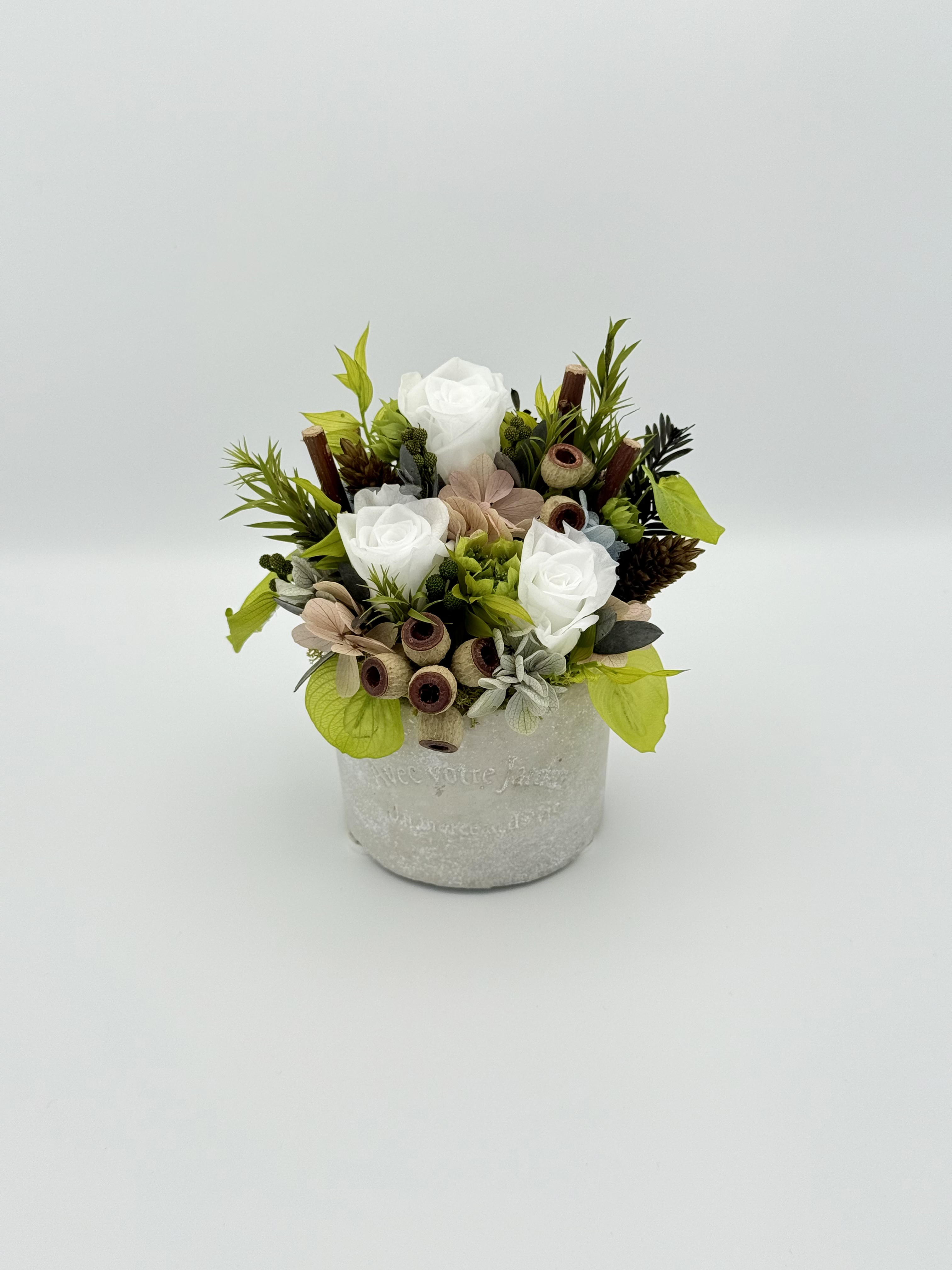 プリザアレンジ【ジオアートフラワー】GAF-13