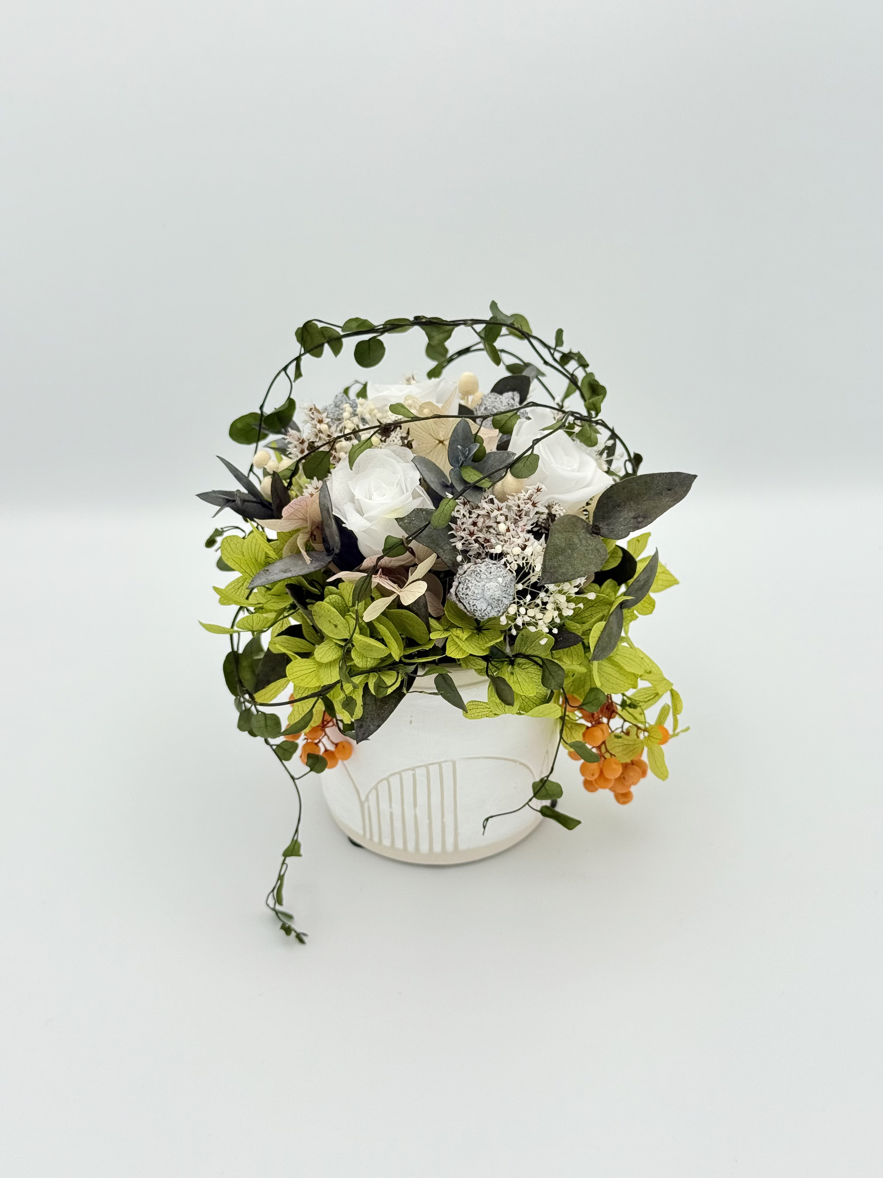 プリザアレンジ【ジオアートフラワー】GAF-16