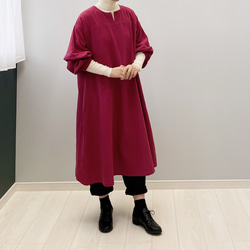 会津木綿/HARAPPA/ラップドレス/ラップワンピース ワンピース