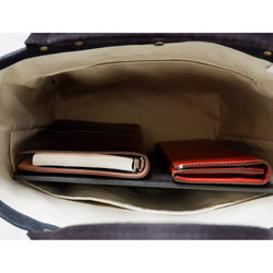 トートＭ◇Urban | 倉敷帆布 | ブラック 7枚目の画像