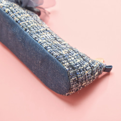 咲き編みプティ・パ・ポーチ｜lady｜noir（ノワール） 5枚目の画像