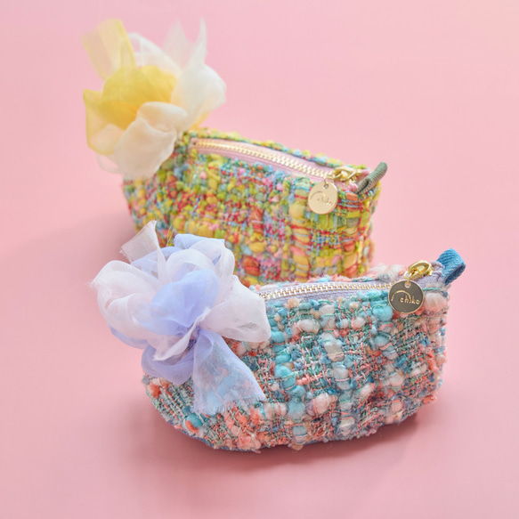 咲き編みプティ・パ・ポーチ｜baby｜clair（クレール） 6枚目の画像