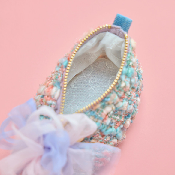 咲き編みプティ・パ・ポーチ｜baby｜clair（クレール） 3枚目の画像