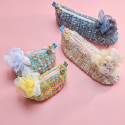 咲き編みプティ・パ・ポーチ｜baby｜jaune（ジョーヌ） 7枚目の画像