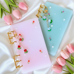 選べる2色】A6 レジン 貯金バインダー 家計管理｜積立貯金・saving