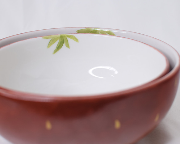 森のいちごのボウルM 7枚目の画像