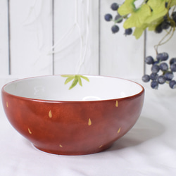 森のいちごのボウルM 1枚目の画像