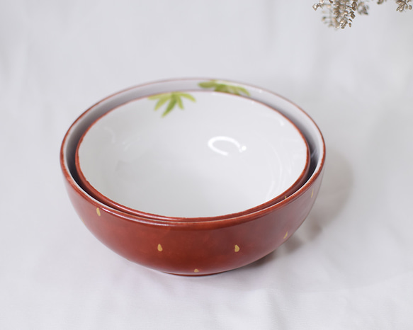 森のいちごのボウルM 13枚目の画像