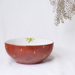 森のいちごのボウルM 3枚目の画像