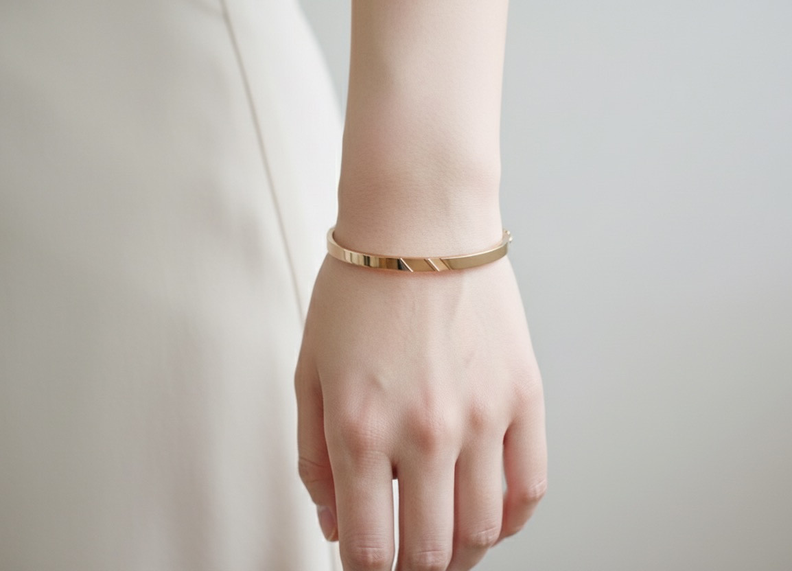 【期間限定】【15％OFF】【新作製作中のため】18Kピンクゴールド ブレスレット【Day And Night】