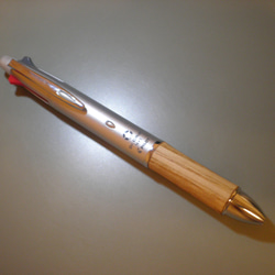 ドクターグリップ4+1専用 ウッドグリップ制作致します。 ペン・筆記