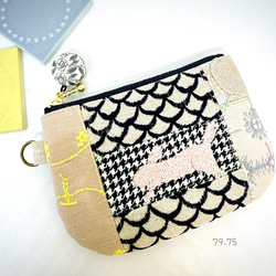 「専用」ミナペルホネン ころりんポーチ　ハンドメイド ハンドメイド・ミナペルホネン・パッチのコロりんトート 専用