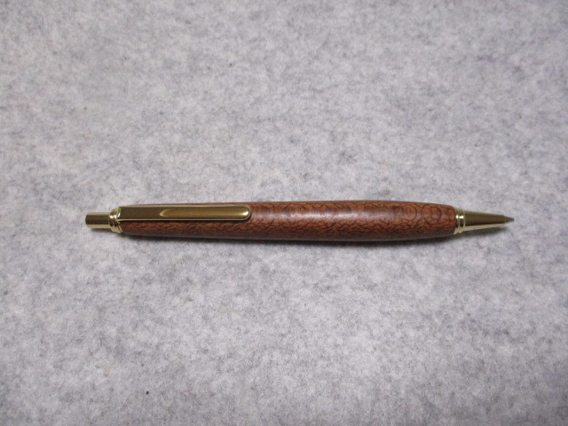 ビーフウッド　椿油仕上げ　シャープペンシル(0.5ミリ用)