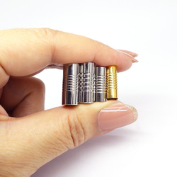 サージカルステンレス製 万能ネックレスブレスレット留め 金具手作りパーツ 3枚目の画像