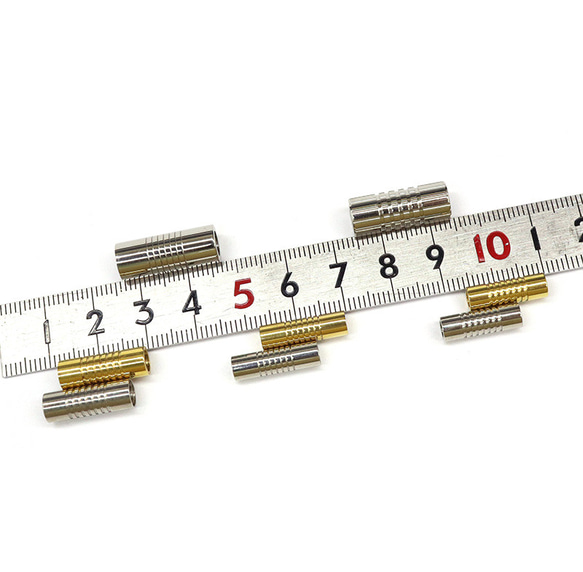 サージカルステンレス製 万能ネックレスブレスレット留め 金具手作りパーツ 6枚目の画像