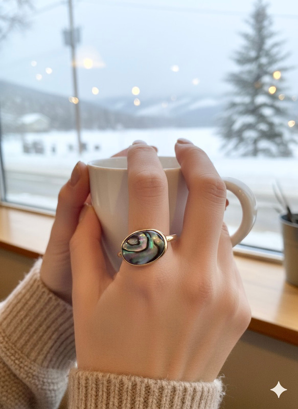 リング「avalon shell」 6枚目の画像