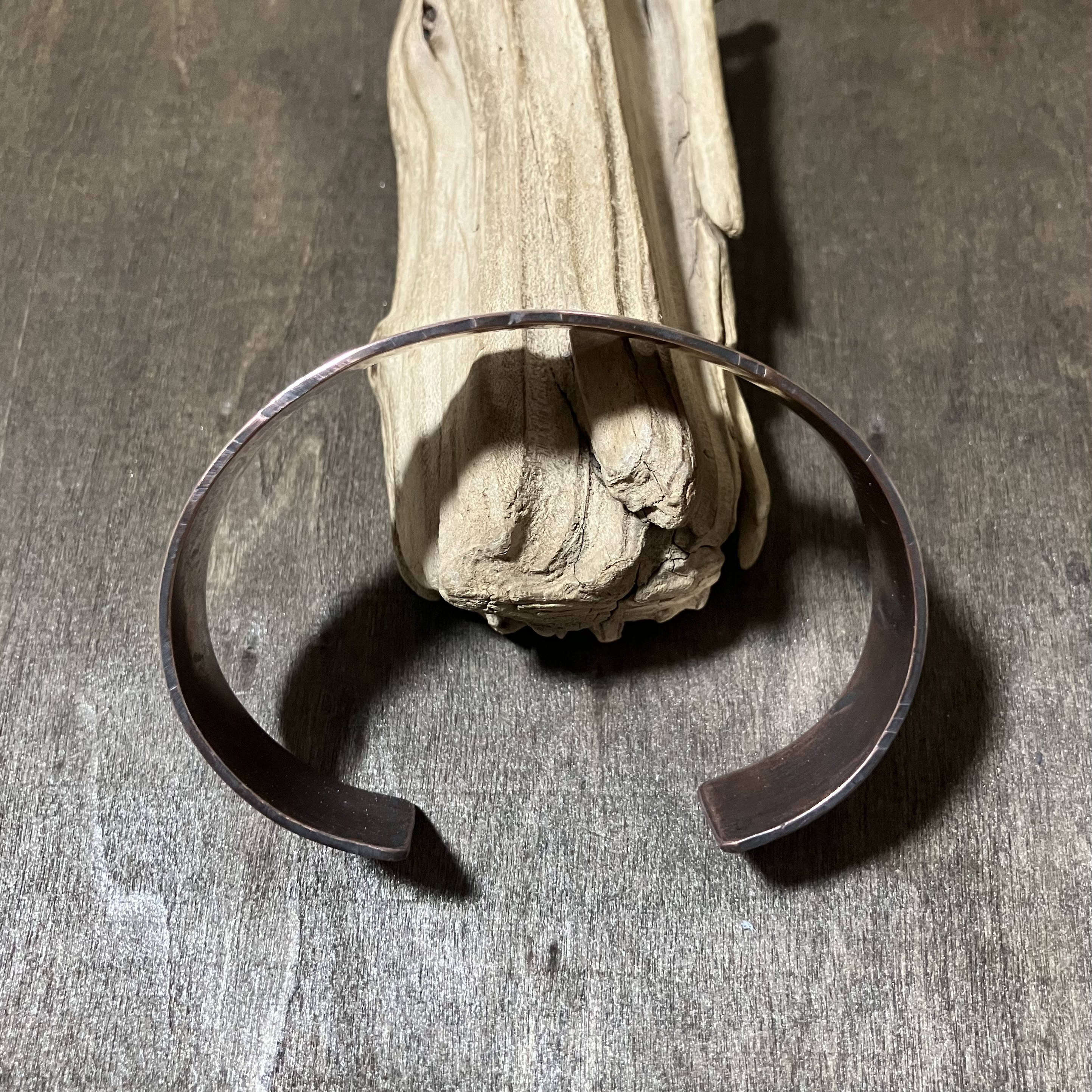 スタンプワーク　シルバー　カッパー　コンビ　バングル　ブレスレット　#インディアンジュエリー　ネイティブアメリカン