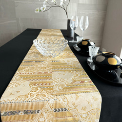 ◼︎56◼︎一点物 高級袋帯 全て正絹 ランチョンマット4枚セット【帯