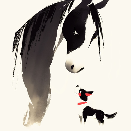 福寿（2026年） - チワワ犬 No.2】ジークレー版画＊名入れOK！ 午年