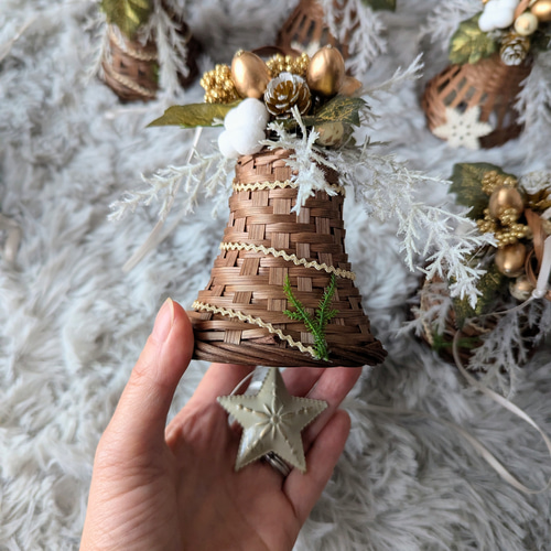 セット割】B 3点セット*＊ベルツリー クリスマス オーナメント