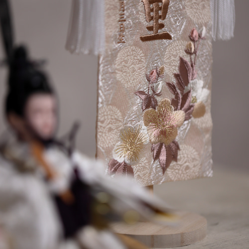 2026年新作☆お雛様のトータルコーデ☆お雛様・くすみピンクの羽子板