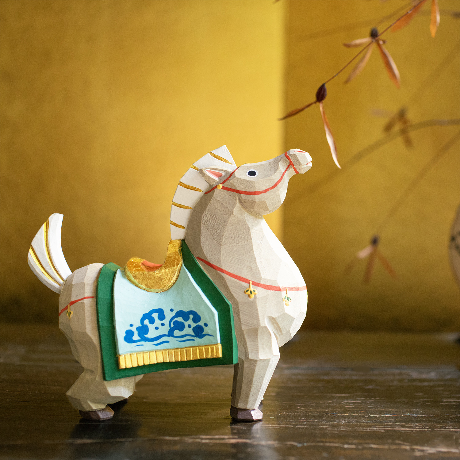 縁起物、馬、木彫り特大85✖️61 品管0013 縁起物、馬、木彫り特大85✖️61 品管0013