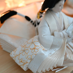 凛としたお顔立ち♪フラワーアート+LEDライティング♪名前旗つき★ 16枚目の画像